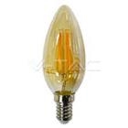 Lampadina Led oliva ambrata 4W