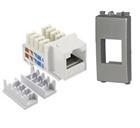 Presa dati RJ45 CAT. 5  VIMAR EIKON NEXT SILVER